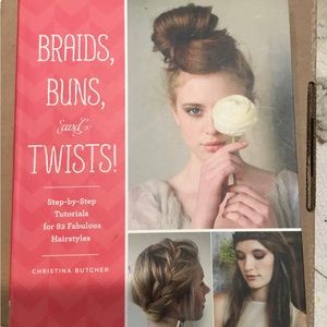 Braids, buns and Twists Hairstyles book. Great reference book
